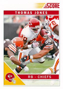 2011 Score - Glossy #148 Thomas Jones Front