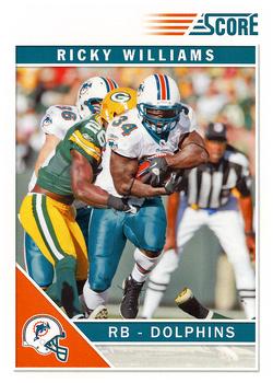 2011 Score - Glossy #157 Ricky Williams Front