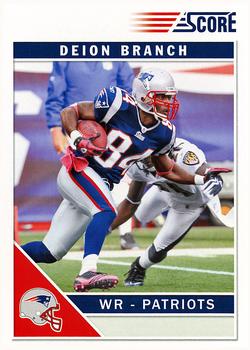 2011 Score - Glossy #172 Deion Branch Front
