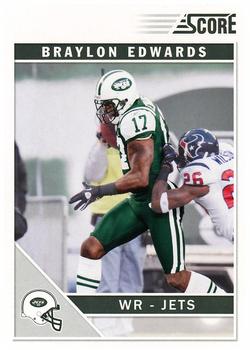 2011 Score - Glossy #199 Braylon Edwards Front