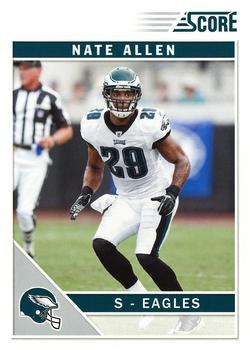 2011 Score - Glossy #225 Nate Allen Front