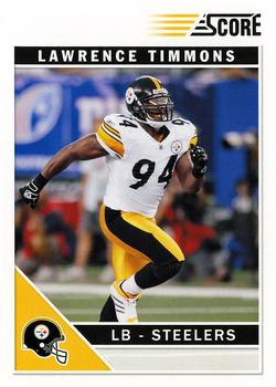 2011 Score - Glossy #233 Lawrence Timmons Front