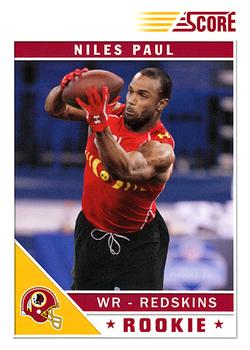 2011 Score - Glossy #369 Niles Paul Front