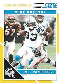2011 Score - Gold Zone #46 Mike Goodson Front