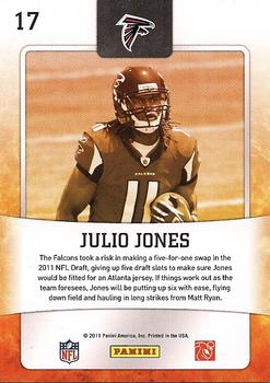 2011 Score - Hot Rookies #17 Julio Jones Back