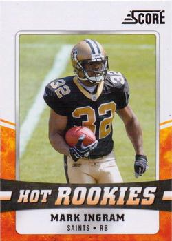 2011 Score - Hot Rookies #20 Mark Ingram Front