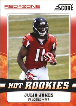 2011 Score - Hot Rookies Red Zone #17 Julio Jones Front
