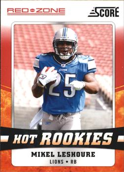 2011 Score - Hot Rookies Red Zone #21 Mikel LeShoure Front
