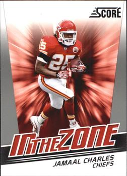 2011 Score - In the Zone #11 Jamaal Charles Front