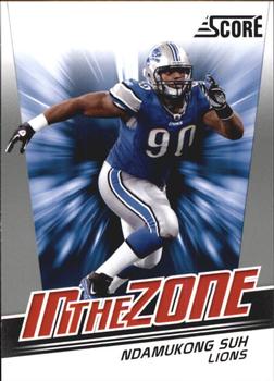 2011 Score - In the Zone #22 Ndamukong Suh Front