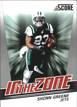 2011 Score - In the Zone #28 Shonn Greene Front