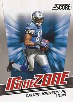 2011 Score - In the Zone #4 Calvin Johnson Front