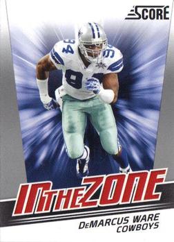 2011 Score - In the Zone #7 DeMarcus Ware Front
