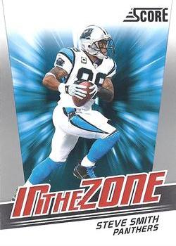 2011 Score - In the Zone Glossy #29 Steve Smith Front