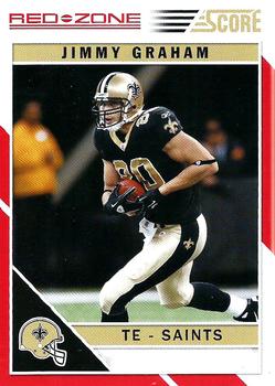 2011 Score - Red Zone #180 Jimmy Graham Front