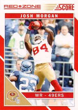 2011 Score - Red Zone #248 Josh Morgan Front