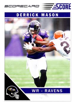 2011 Score - Scorecard #21 Derrick Mason Front