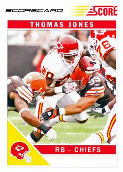 2011 Score - Scorecard #148 Thomas Jones Front