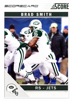 2011 Score - Scorecard #198 Brad Smith Front