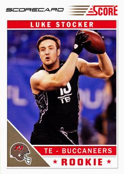 2011 Score - Scorecard #359 Luke Stocker Front