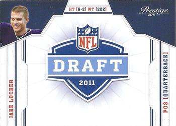 2011 Panini Prestige - NFL Draft #14 Jake Locker Front