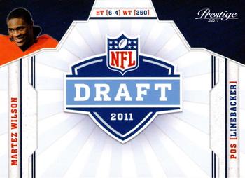 2011 Panini Prestige - NFL Draft #24 Martez Wilson Front