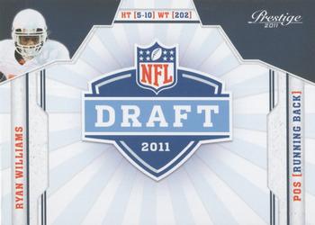 2011 Panini Prestige - NFL Draft #35 Ryan Williams Front