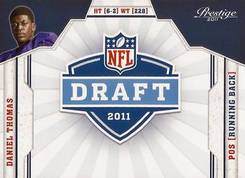 2011 Panini Prestige - NFL Draft #8 Daniel Thomas Front