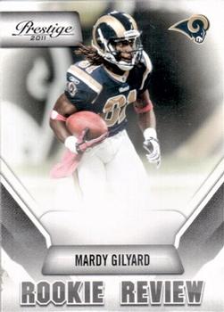 2011 Panini Prestige - Rookie Review #29 Mardy Gilyard Front