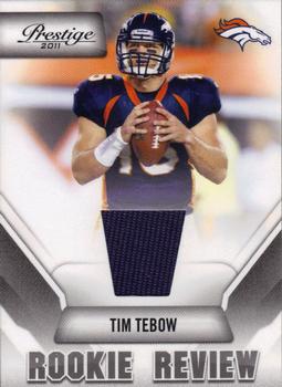 2011 Panini Prestige - Rookie Review Materials #38 Tim Tebow Front