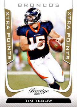 2011 Panini Prestige - Xtra Points Gold #63 Tim Tebow Front