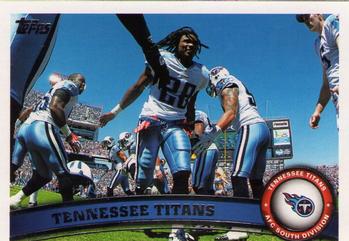 2011 Topps #117 Tennessee Titans Front