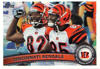 2011 Topps #122 Cincinnati Bengals Front