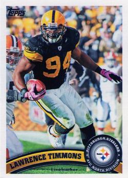 2011 Topps #129 Lawrence Timmons Front