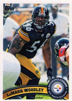 2011 Topps #141 LaMarr Woodley Front