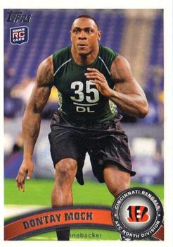 2011 Topps #146 Dontay Moch Front