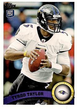 2011 Topps #14 Tyrod Taylor Front