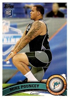 2011 Topps #169 Mike Pouncey Front