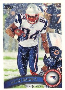 2011 Topps #194 Deion Branch Front
