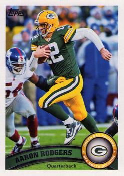 2011 Topps #1 Aaron Rodgers Front