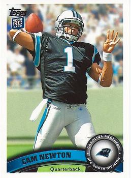 2011 Topps #200 Cam Newton Front