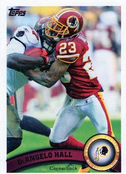 2011 Topps #218 DeAngelo Hall Front