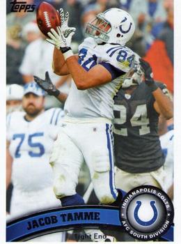 2011 Topps #221 Jacob Tamme Front