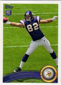 2011 Topps #6 Kyle Rudolph Front
