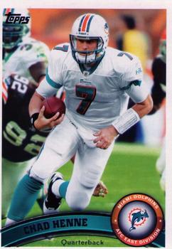 2011 Topps #255 Chad Henne Front