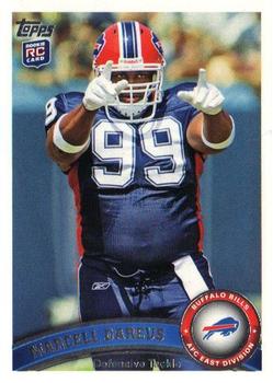 2011 Topps #256 Marcell Dareus Front