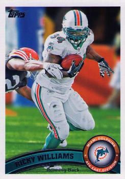 2011 Topps #298 Ricky Williams Front