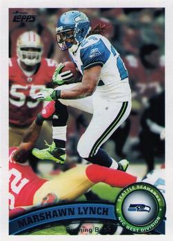 2011 Topps #336 Marshawn Lynch Front