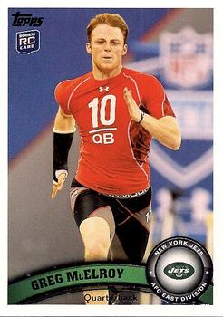 2011 Topps #351 Greg McElroy Front