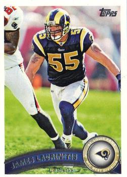 2011 Topps #361 James Laurinaitis Front